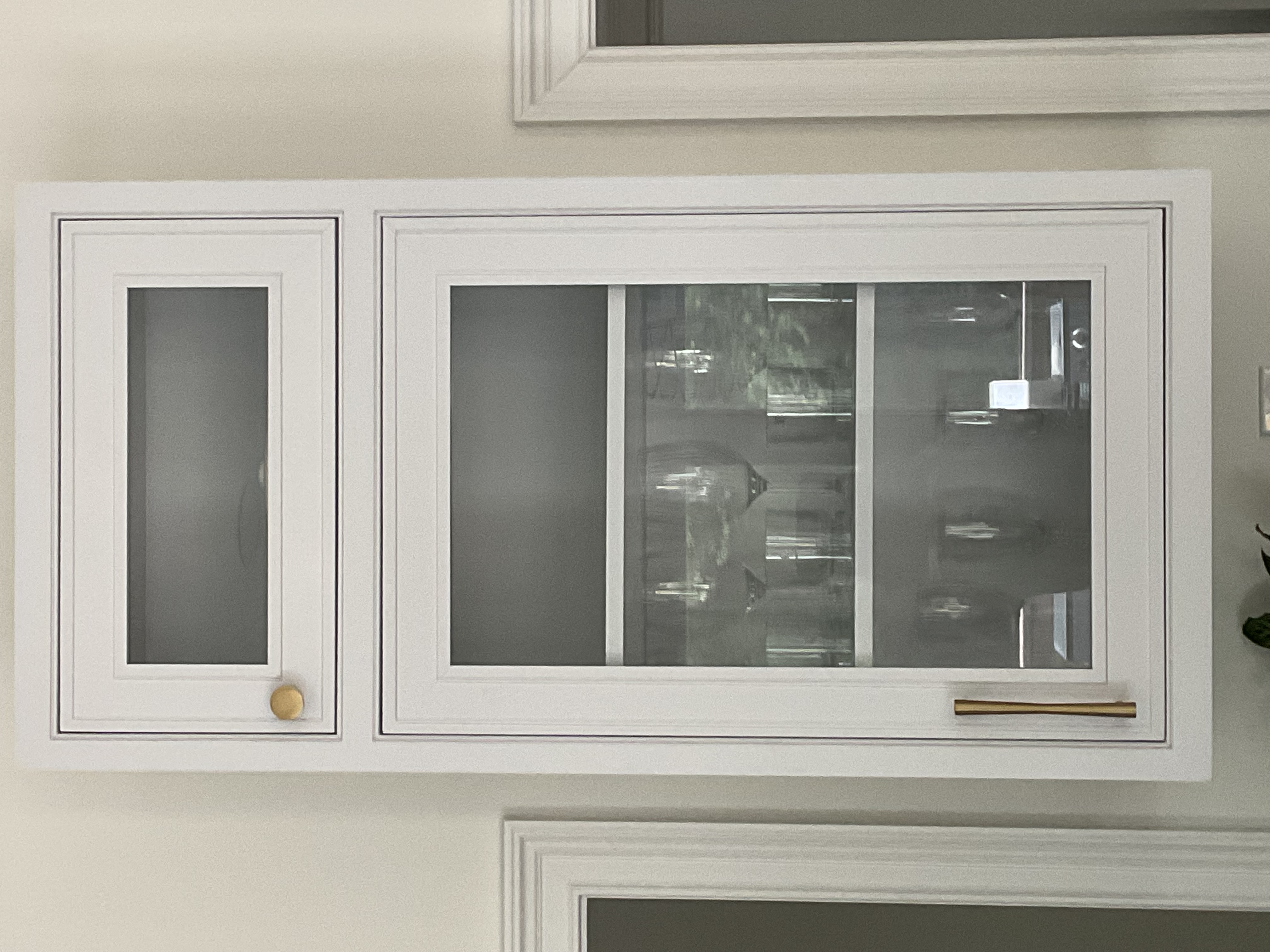 1/8" Clear cabinet glass